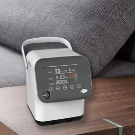 Φορητή μηχανή συμπυκνωτών οικιακού 1-7L Ο2 με Nebulizer και Purit